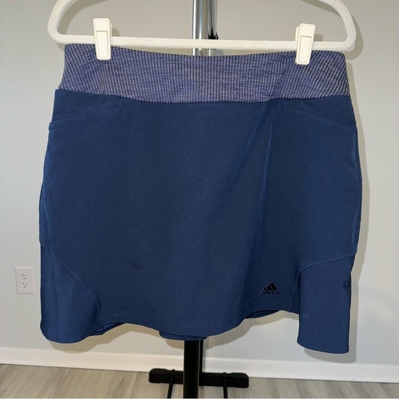 adidas Dresses & Skirts - New with Tags Adidas Women’s Navy Blue Fashion Tennis Skort Size Large
